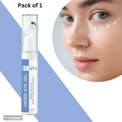 FLAZIA Natural Under Eye Cream for Reduce Dark Circles  Puffiness for Women  Men (30ML)