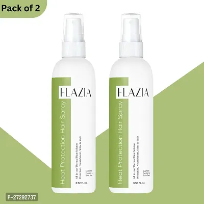 FLAZIA Heat Protection Hair Spray for Hair Straightening for Men and Women PACK OF 2
