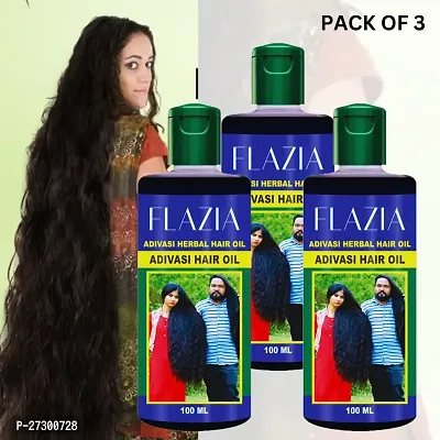 Flazia Neelambari Aadivasi Herbal Hair Oil for Hair Growth  (100ML) PAck of 3-thumb0