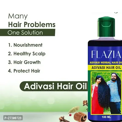 Flazia Neelambari Aadivasi Herbal Hair Oil for Hair Growth  (100ML) PAck of 3-thumb2