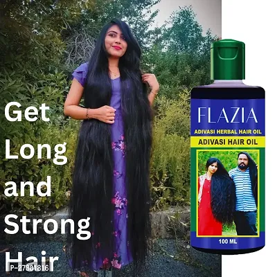 FLAZIA Original Aadivasi herbal Hair Oil for Men and Women (100ML)-thumb3