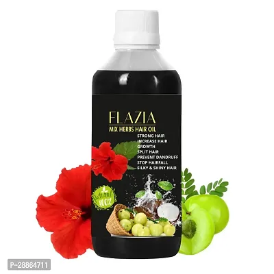 Flazia Mix Herbal Hair Growth Oil, 100ml, Pack of 1