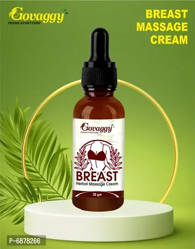 Govaggy Herbal Cream For Prevents sagging of breasts 100% Ayurvedic Massage Cream For Women And Young Ladies-thumb0