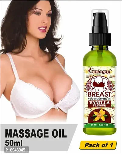 Govaggy Herbal Oil For Prevents sagging of breasts 100% Ayurvedic Massage Cream For Women And Young Ladies-thumb0