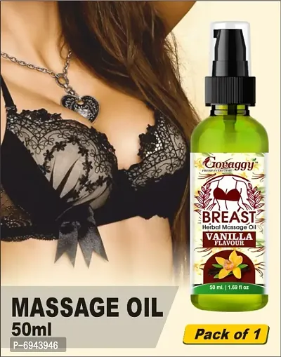 Govaggy Herbal Oil For Prevents sagging of breasts 100% Ayurvedic Massage Cream For Women And Young Ladies-thumb0