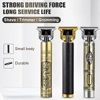 Buddha Trimmer Hair clippers for men - hair clippers for men professional our hair clipper set includes 1* hair clipper, 3* limit comb, 1* USB charging cable, 1* cleaning brush-thumb3