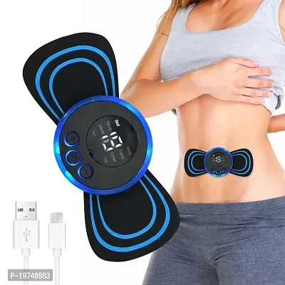 SYCLONIC Mini Body Massager with 8 Modes and 19 Strength Levels, Wireless  Portable Neck massager, Rechargeable Electric Massager Sticker, Body  Massager Patch for Men, Women, Shoulder, Arms, Legs, Neck 