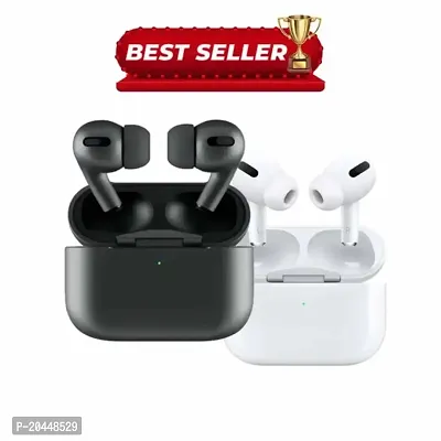 AirPods Pro In-Ear Active Noise Cancellation Truly Wireless Earbuds With Mic (Bluetooth 5.0) Charging case.-thumb3