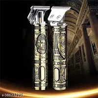 Vintage T9 shaving machine Fully Waterproof Trimmer Trimmer 120 min Runtime 4 Length Settings  (Gold)-thumb2