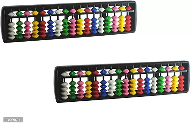 Student 17 Rod Abacus Kit With Box (Multicolor) Pack Of 2