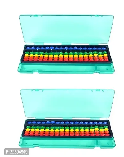 Student 17 Rod Abacus Kit With Box Multicoloured Pack Of 2