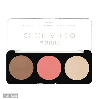 Cheek-A-Boo 3-in-1 Face Palette with Blusher , Contour and Highlighter-thumb0