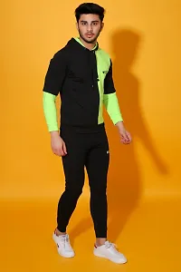 Stylish Fancy Cotton Blend Tracksuit For Men-thumb2