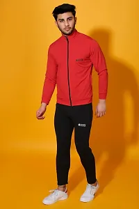 Stylish Fancy Cotton Blend Tracksuit For Men-thumb3