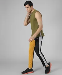 Men's Lycra Multicoloured Track Pant-thumb4