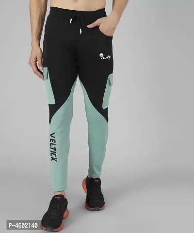 Men's Lycra Multicoloured Track Pant-thumb0