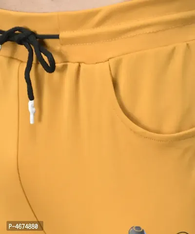 Multicoloured Cotton Spandex Colourblocked Regular Fit Track Pants-thumb5
