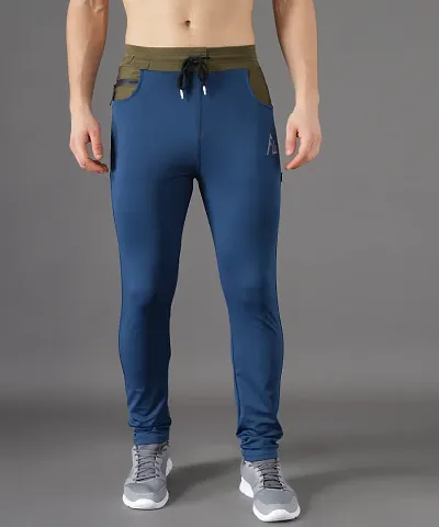 Stylish Solid Regular Track Pants For Men