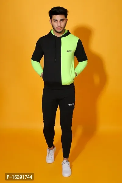 Stylish Fancy Cotton Blend Tracksuit For Men-thumb0