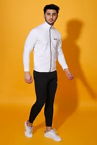 Stylish Fancy Cotton Blend Tracksuit For Men-thumb2