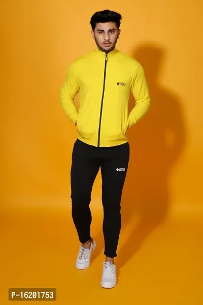 Stylish Fancy Cotton Blend Tracksuit For Men-thumb0