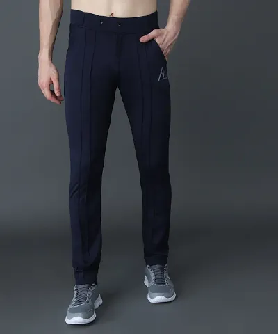 Stylish Solid Regular Track Pants For Men