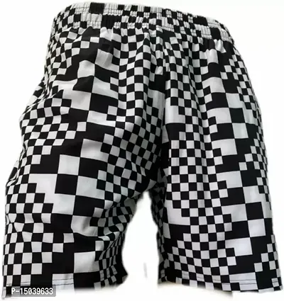 Stylish Cotton Self Pattern Regular Shorts For Men And Boys
