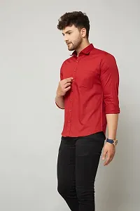 AARON INC Men's Cotton Classic Collar Casual Shirt-thumb1