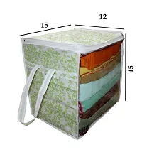 Designer Printed Front Transparent Window Multi Purpose Storage Bag with Zip-thumb2