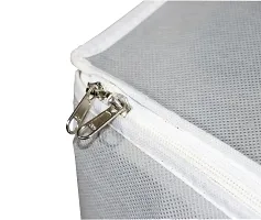 Durable Non Woven Big Size Jumbo Storage Bag Grey  Pack Of 3-thumb3