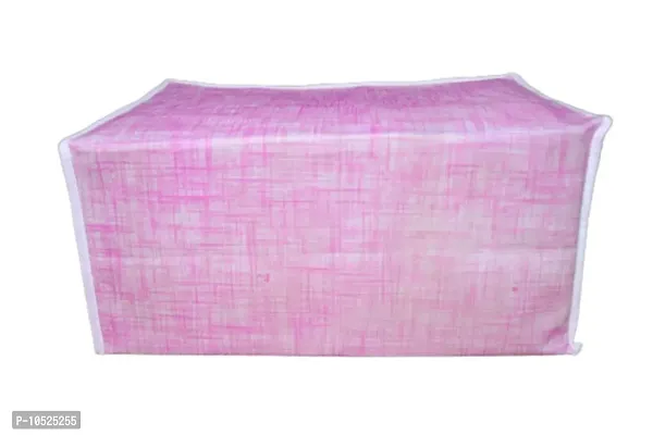 Non Woven Saree Cover Set of 1 Saree Cover Designer/Wardrobe Organiser/Regular Clothes Bag Front Transparent Window.-thumb5