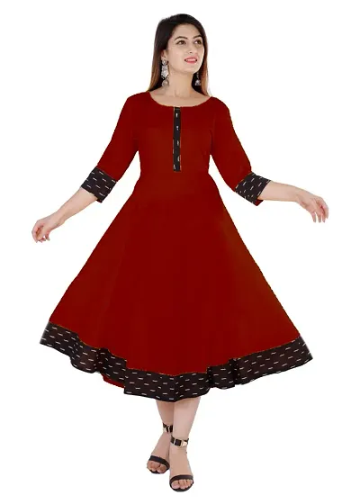 Cotton Anarkali Kurta's for Women