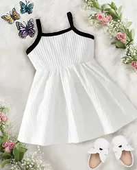 Baby Girls Midi/Knee Length Party Dress White-thumb2