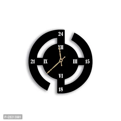 Classy Analog Wall Mounted Wall Clock-thumb0