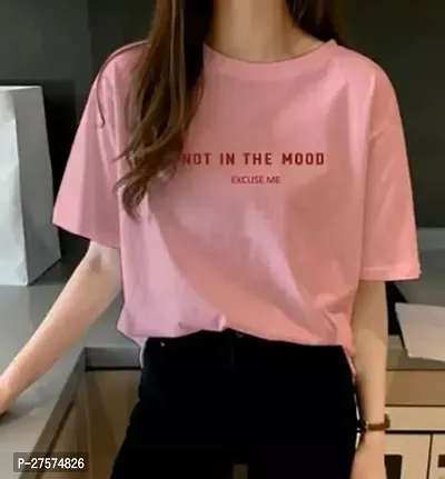 Elegant Cotton Tshirt For Women-thumb0