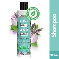 Love Beauty  Planet Onion Blackseed  Patchouli Hair Fall Control Combo with Sulfate Free Shampoo-200ml  Conditioner-200ml-thumb2