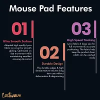 Lastwave Teacher Mouse Pad Collection, Thank You for Being an Amazing Mentor Happy Teachers Day! Design 2, Graphic Printed Mousepad for Laptop, Computer, PC, Gaming, Travel | Gift for Teacher-thumb3