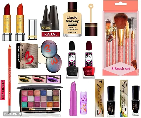 Xclusive Makeup Kit Of 17 Makeup Items-Pack Of 17