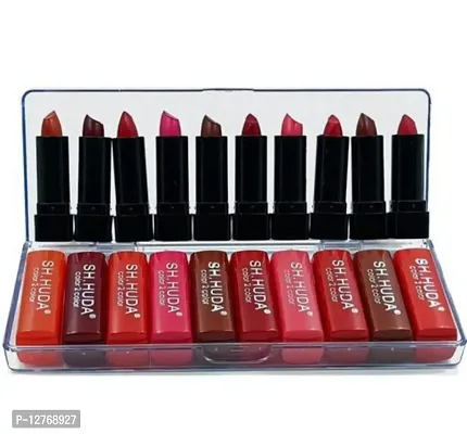 Pocket Matte Lipstick set of 10 pics (MULTICOLOR) set of 10  (Multi-Color)-thumb0