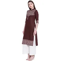 JAIPUR ATTIRE Women's Rayon Straight Kurti-thumb1