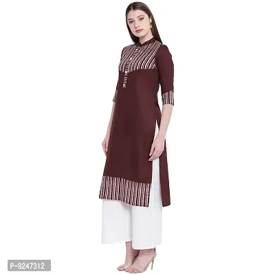 JAIPUR ATTIRE Women's Rayon Straight Kurti-thumb2