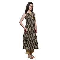 JAIPUR ATTIRE Women's Cotton Straight Kurta-thumb2