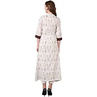 JAIPUR ATTIRE Cream Printed Cotton Kurti-thumb2