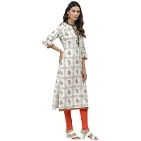 JAIPUR ATTIRE Women Printed Straight Kurta-thumb4