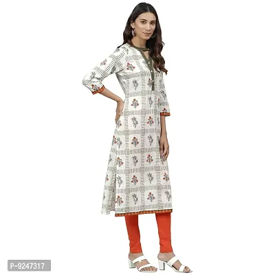 JAIPUR ATTIRE Women Printed Straight Kurta-thumb5