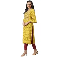 JAIPURATTIRE Jaipur Attire Women Embroidered Straight Kurta-thumb1