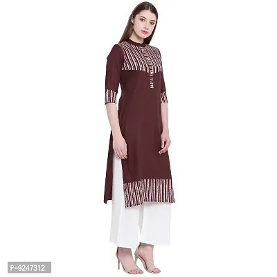 JAIPUR ATTIRE Women's Rayon Straight Kurti-thumb3