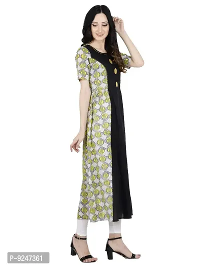 JAIPUR ATTIRE Women's Cotton A-Line Kurti-thumb3