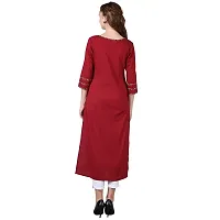 JAIPUR ATTIRE Women's Cotton Regular Kurta-thumb2