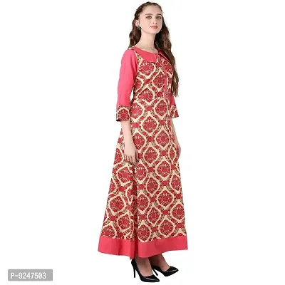 Jaipur Attire Multi Floral Cotton Kurti-thumb4